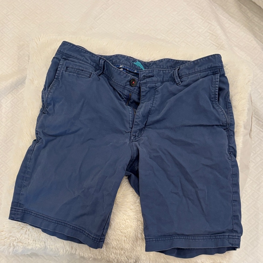 Tommy Bahama Navy Flat Front Men's Shorts